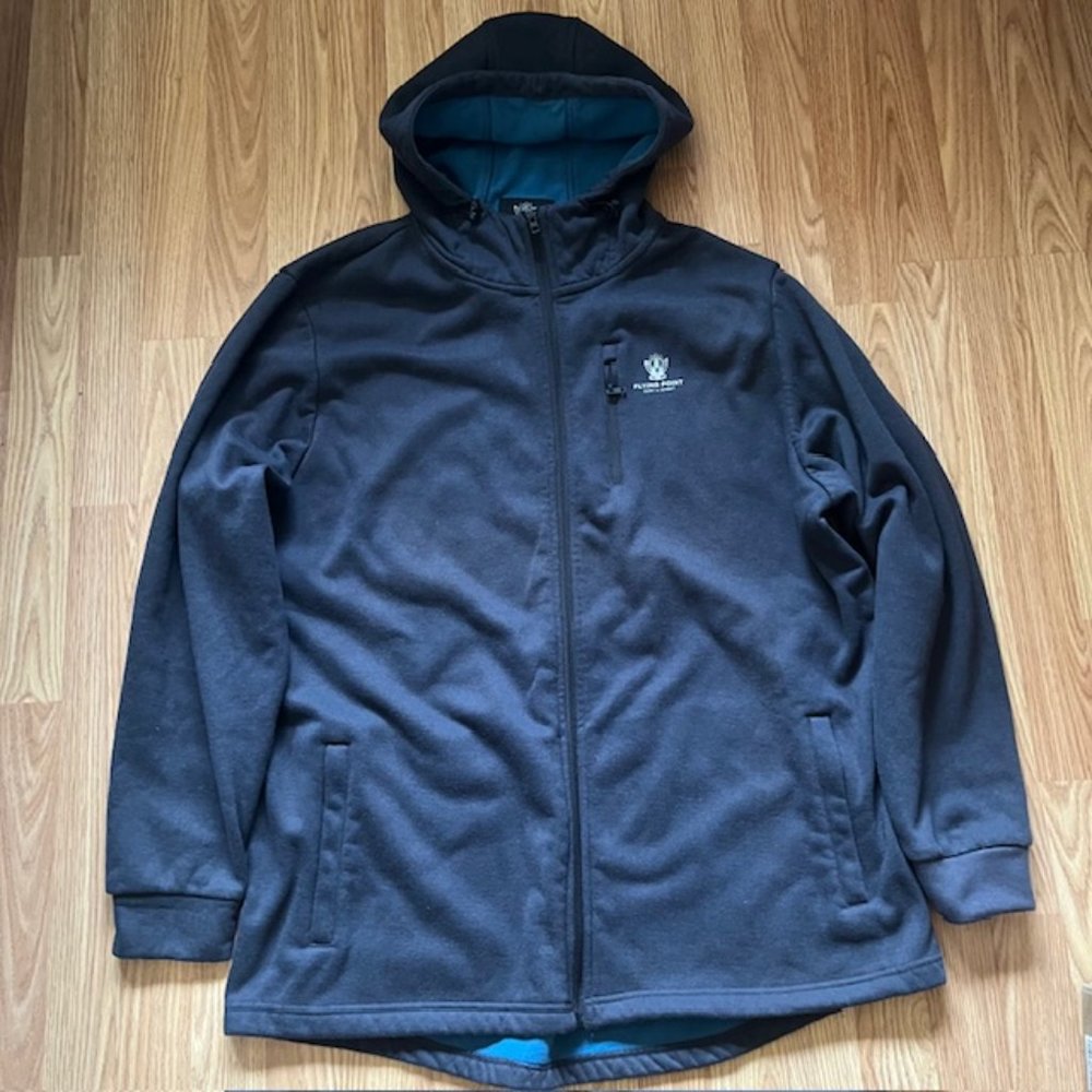 Flying Point Surf & Sport JACKET Dark Gray Sz XXL
